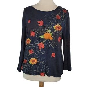 Endless Designs Embellished‎ Fall Top